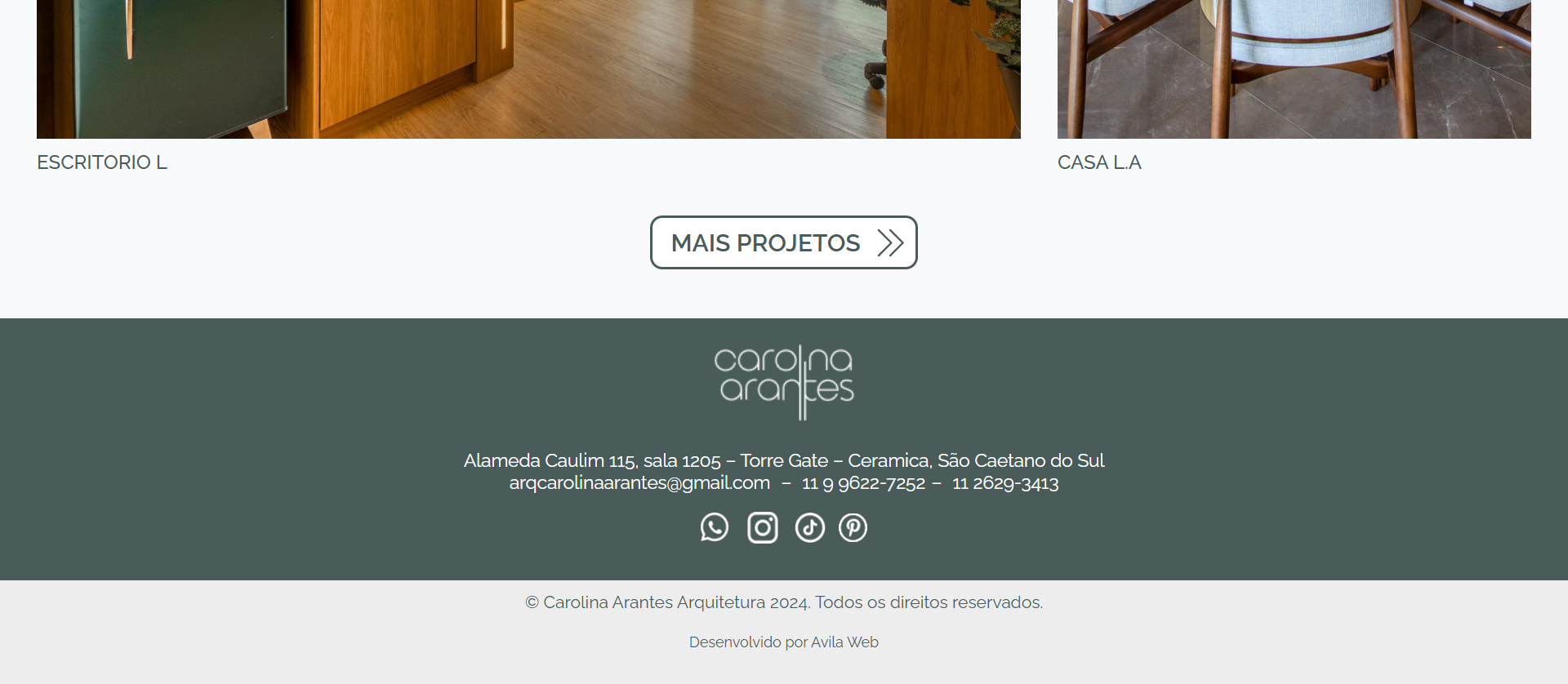 Carolina Arantes Arquitetura