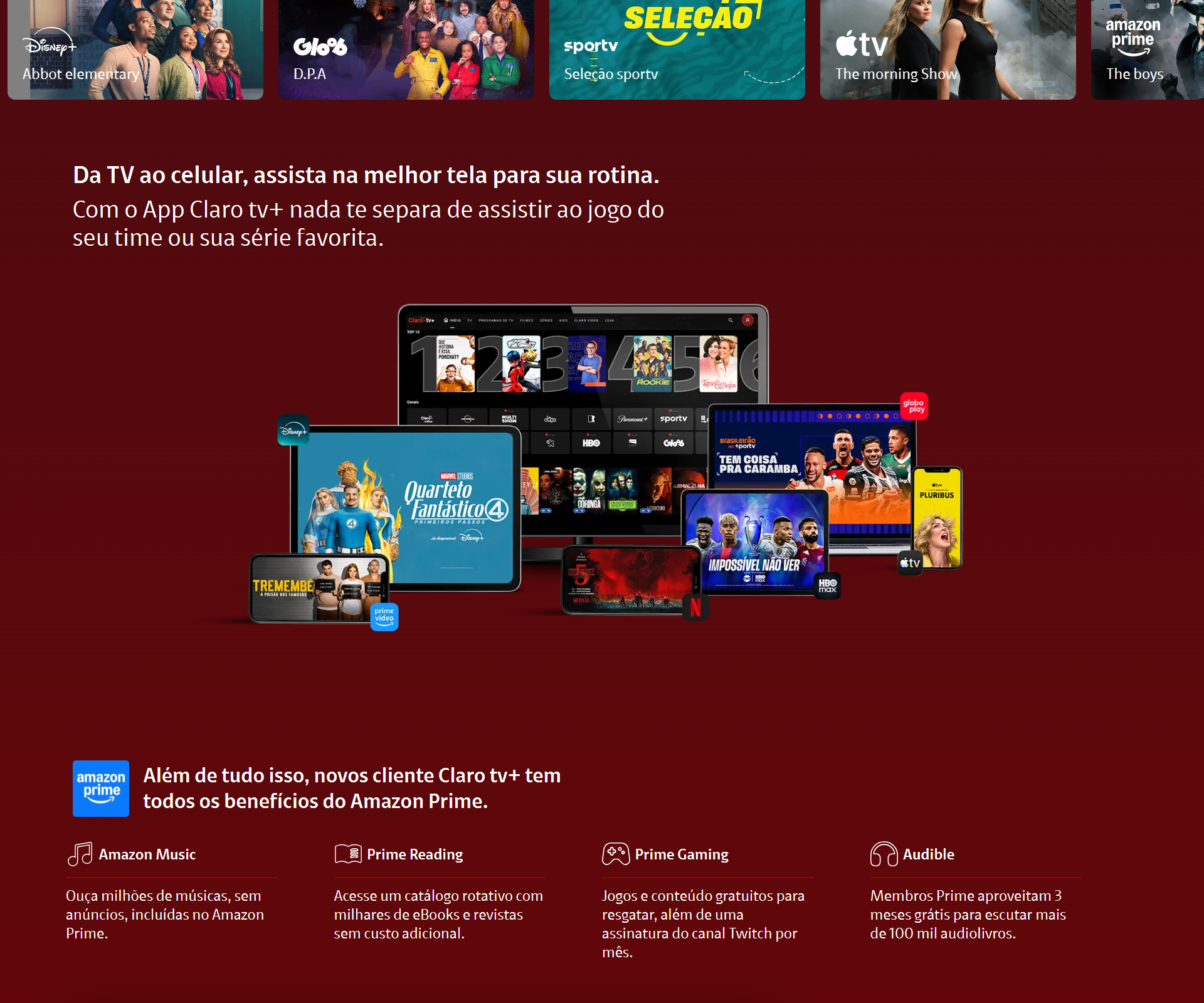 Claro tv+ App