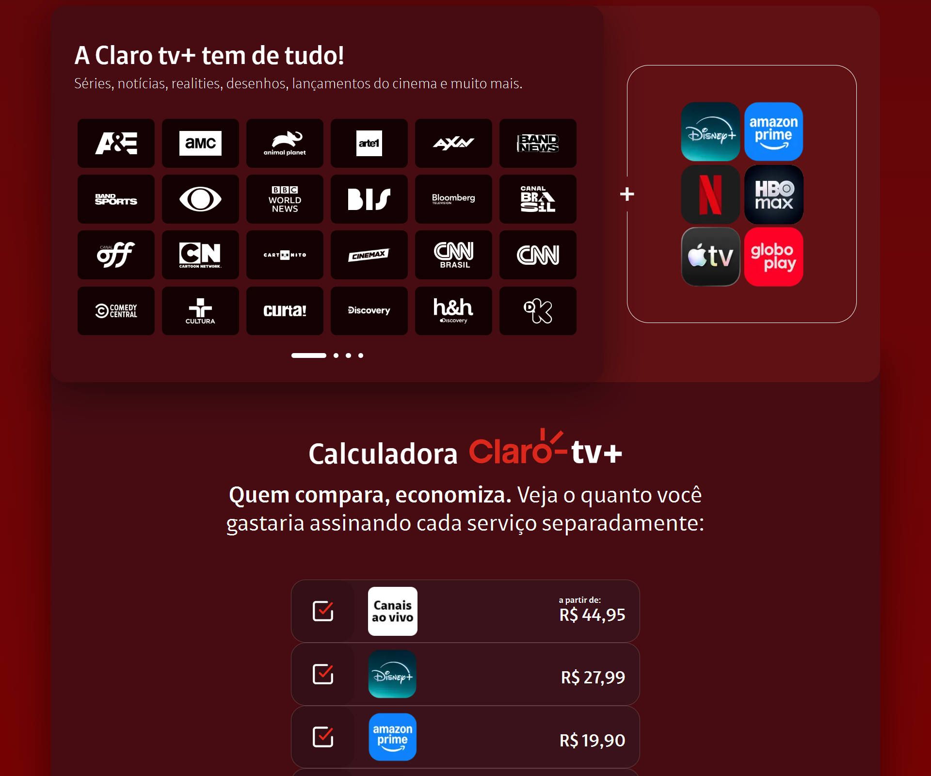 Claro tv+ App