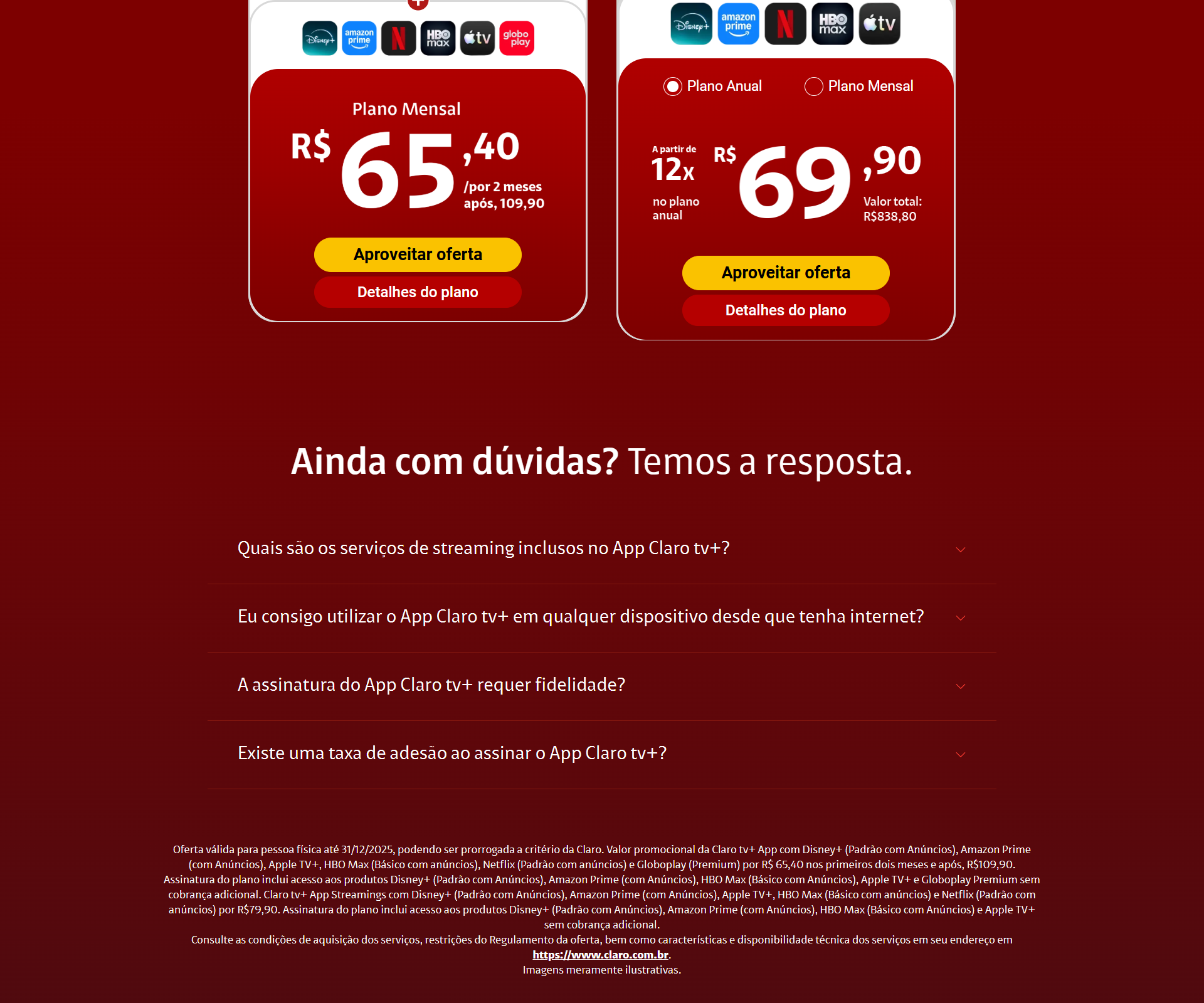 Claro tv+ App