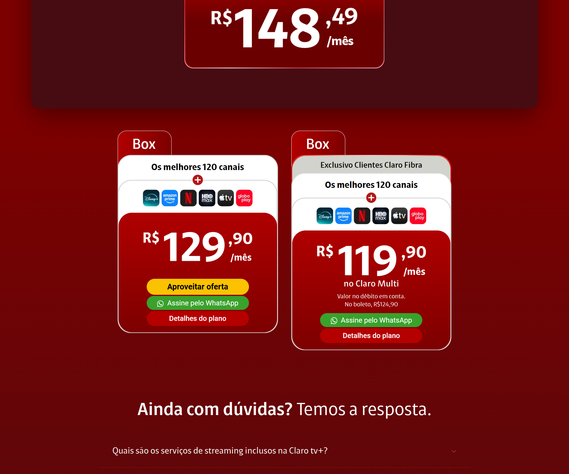 Claro tv+ Box