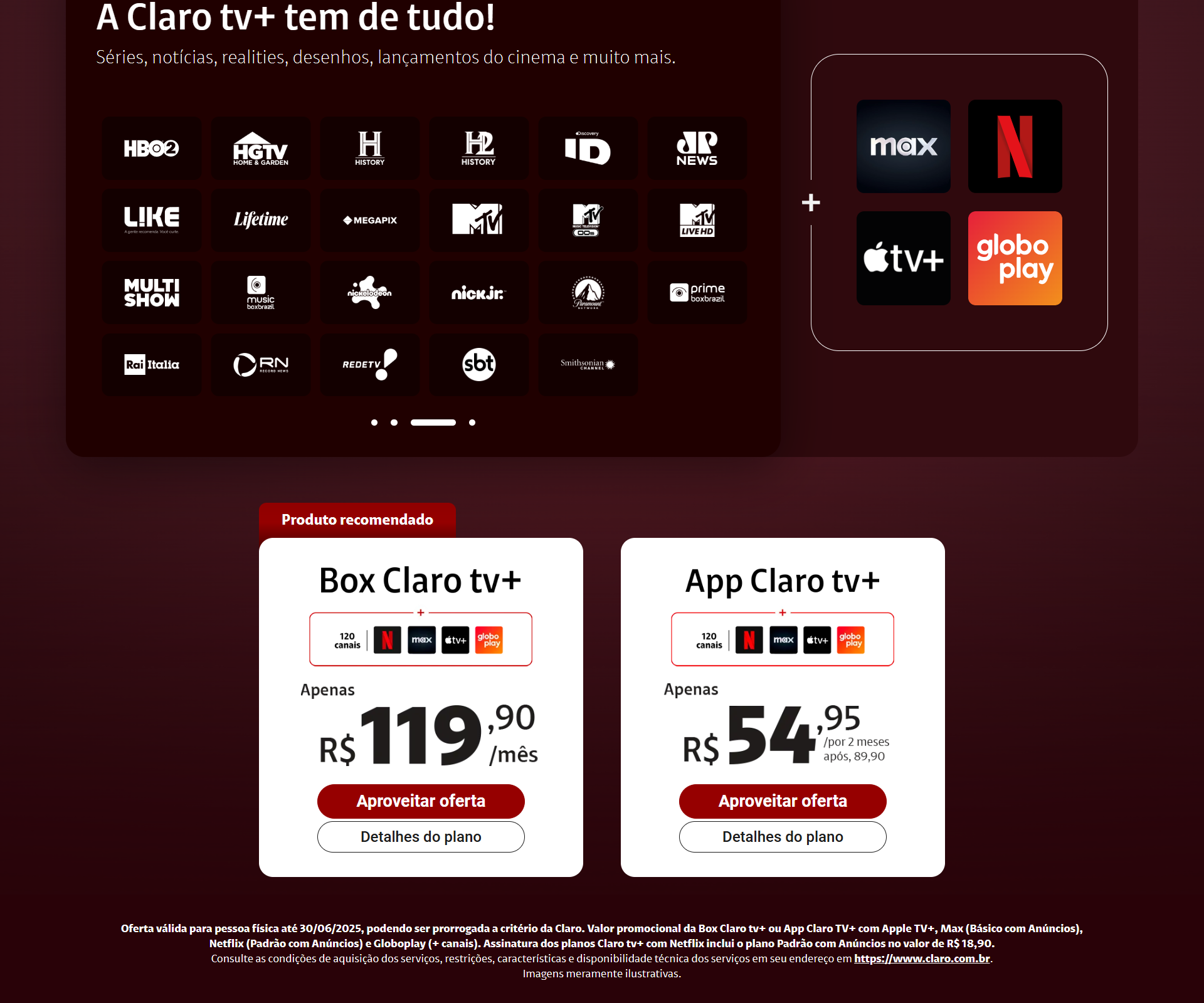 Claro tv+