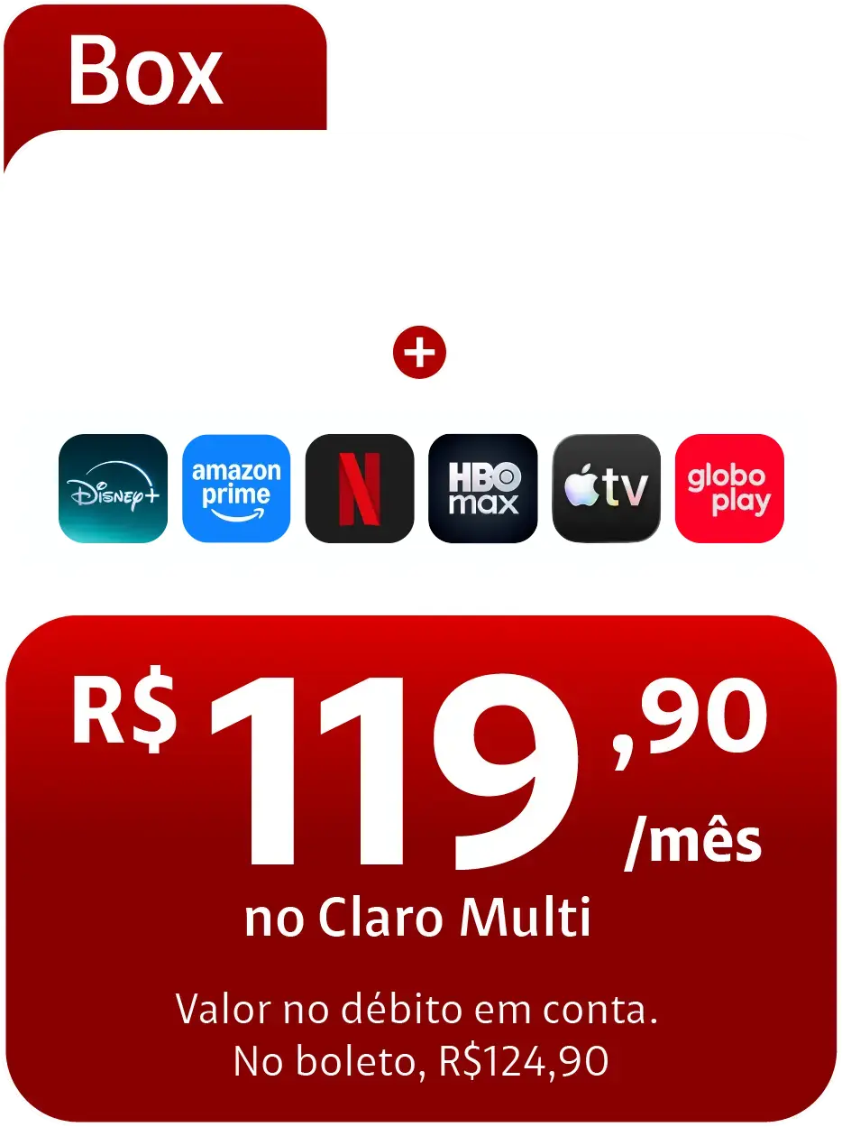 Vem com Globoplay e Assinatura Netflix incluso